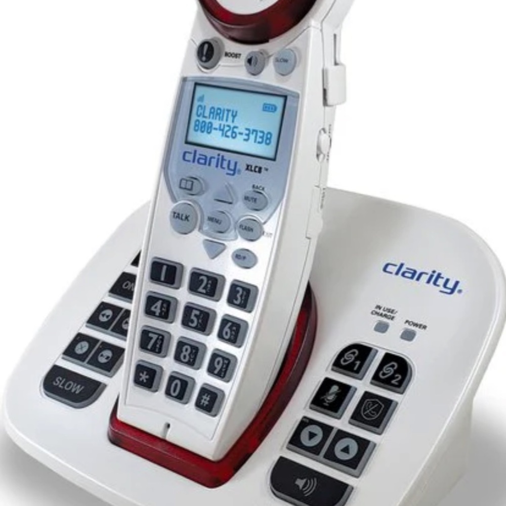 White Cordless Phone